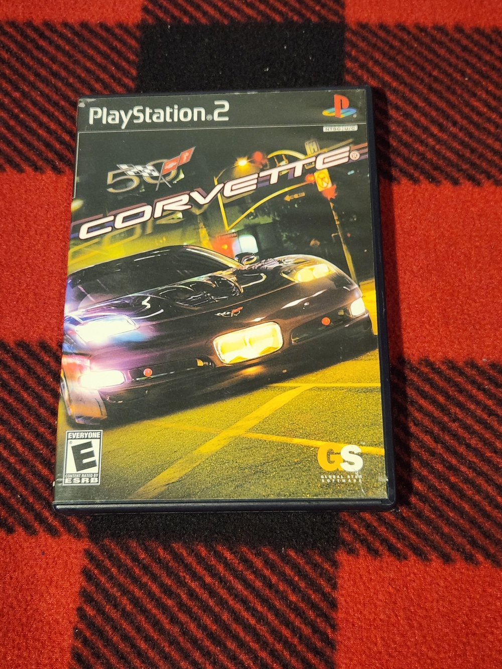 Corvette (Sony PlayStation 2, 2004) PS2 Disc And Case Only- No Manual